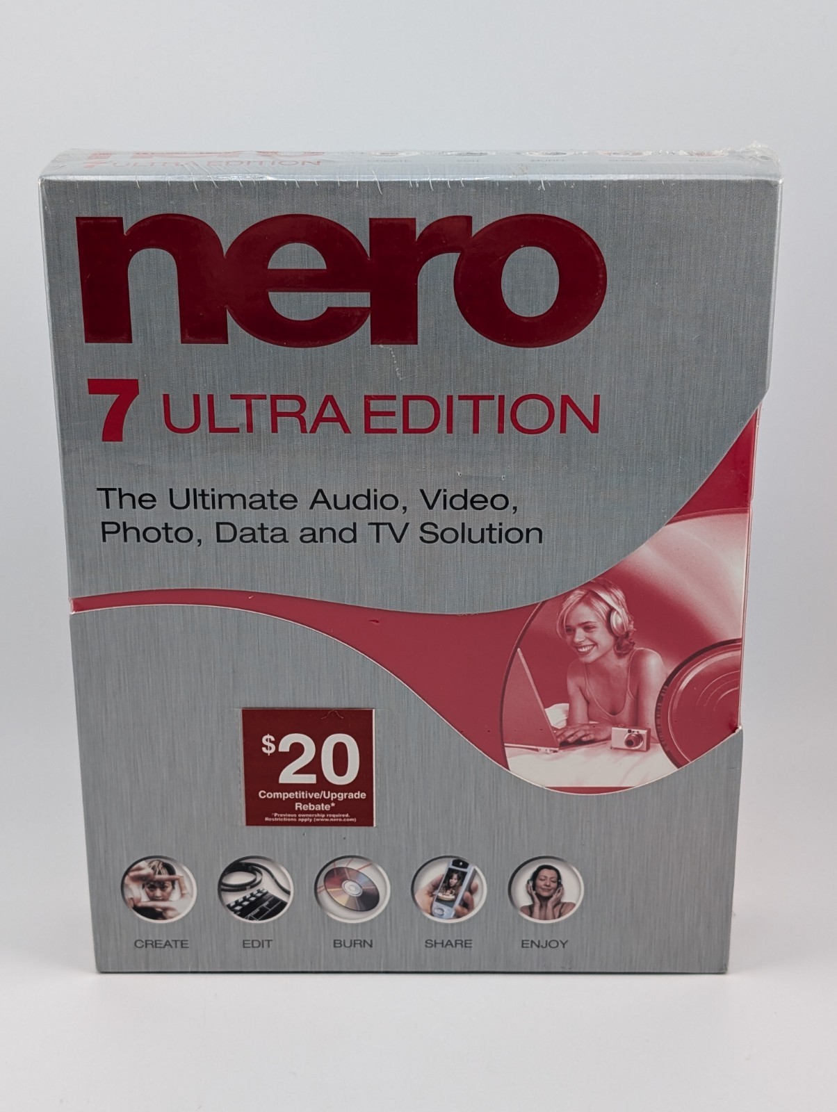 NOS - Nero 7 Ultra Edition Ultimate PC & Home Entertainment Solution - SEALED