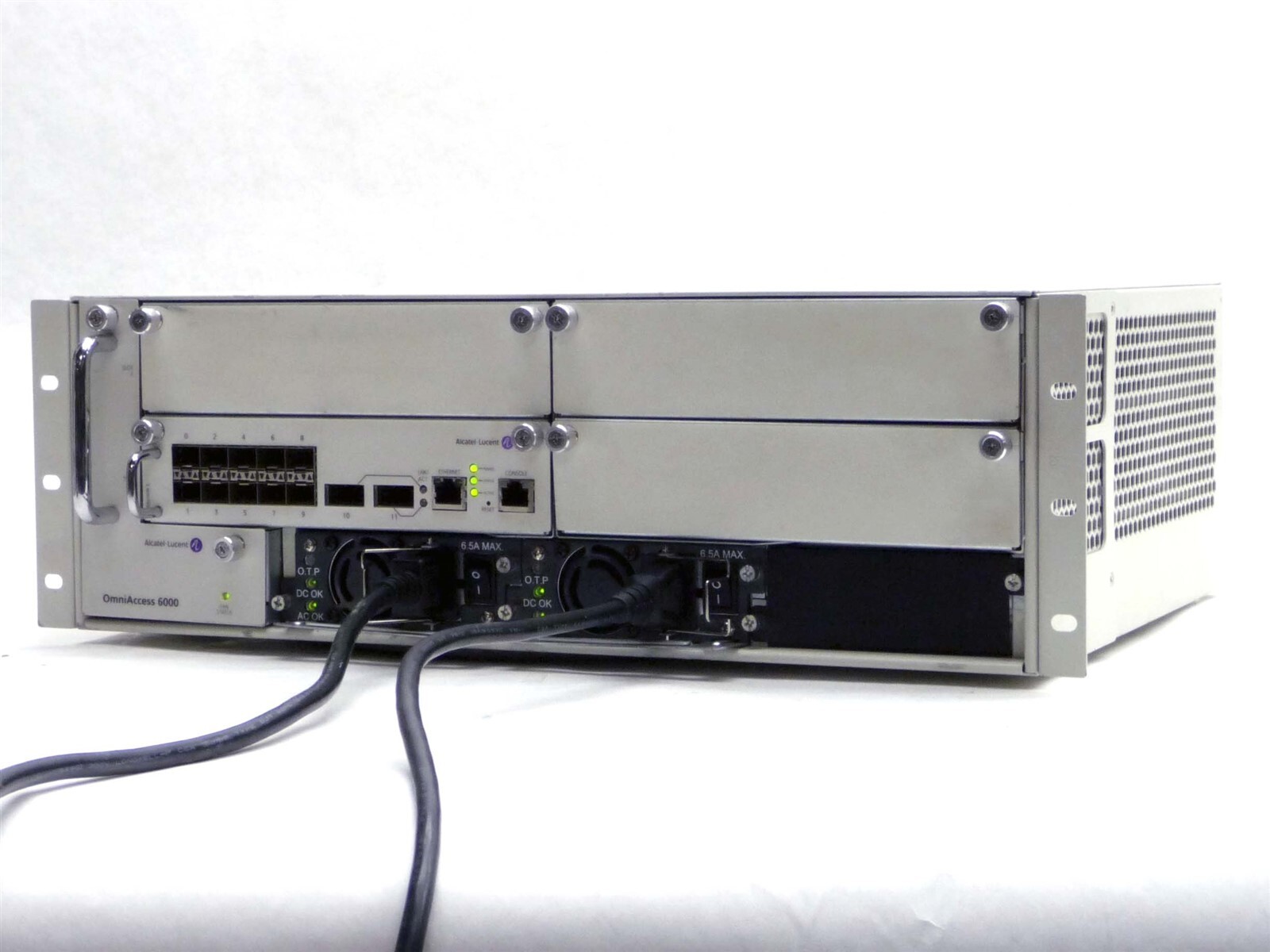 ALCATEL LUCENT OMNIACCESS 6000 WLAN WIRELESS 3EM17860CLAR SWITCH+SUPERVISOR 3