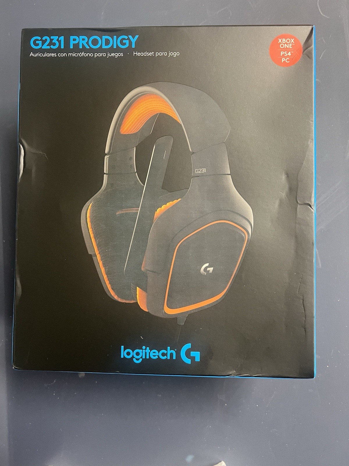 Logitech G231 Prodigy Gaming Headset 3.5mm - Black (/GM5-1048-981-000625-NOB)