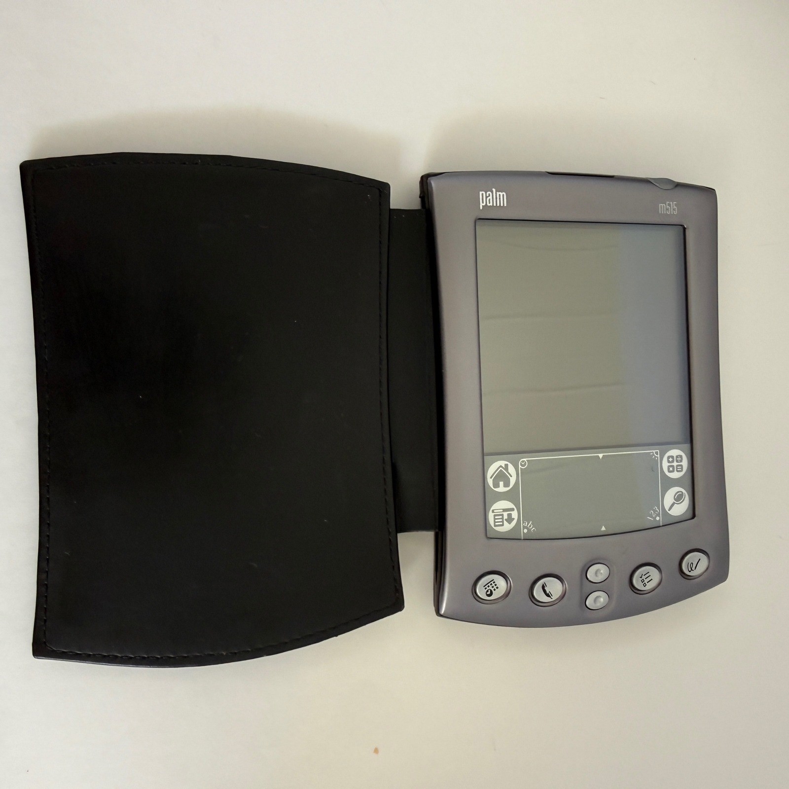 VINTAGE Palm m515 PDA Handheld Organizer Cradle Case Untested Parts Repair