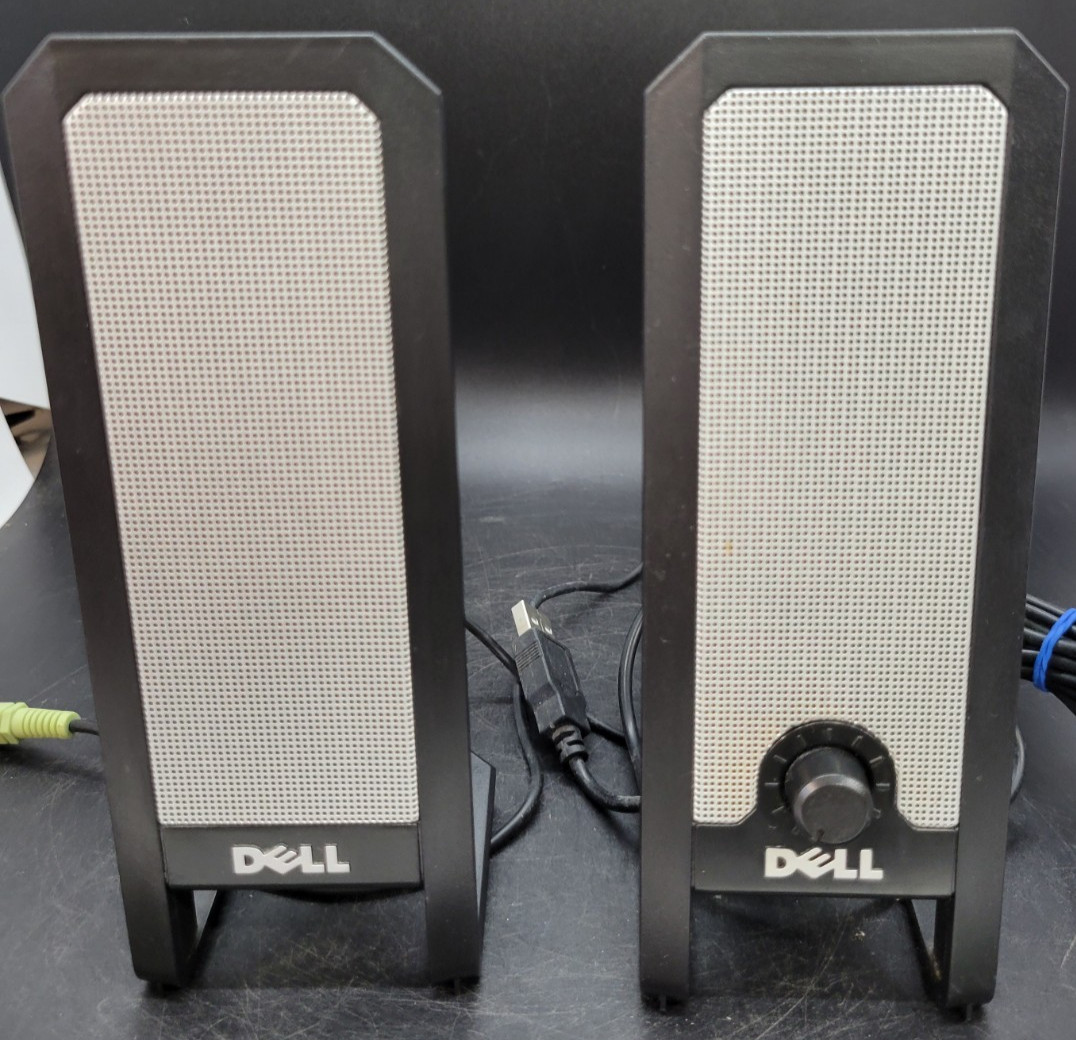 Dell A225 USB Powered Multimedia Computer Speakers |FREE S/H