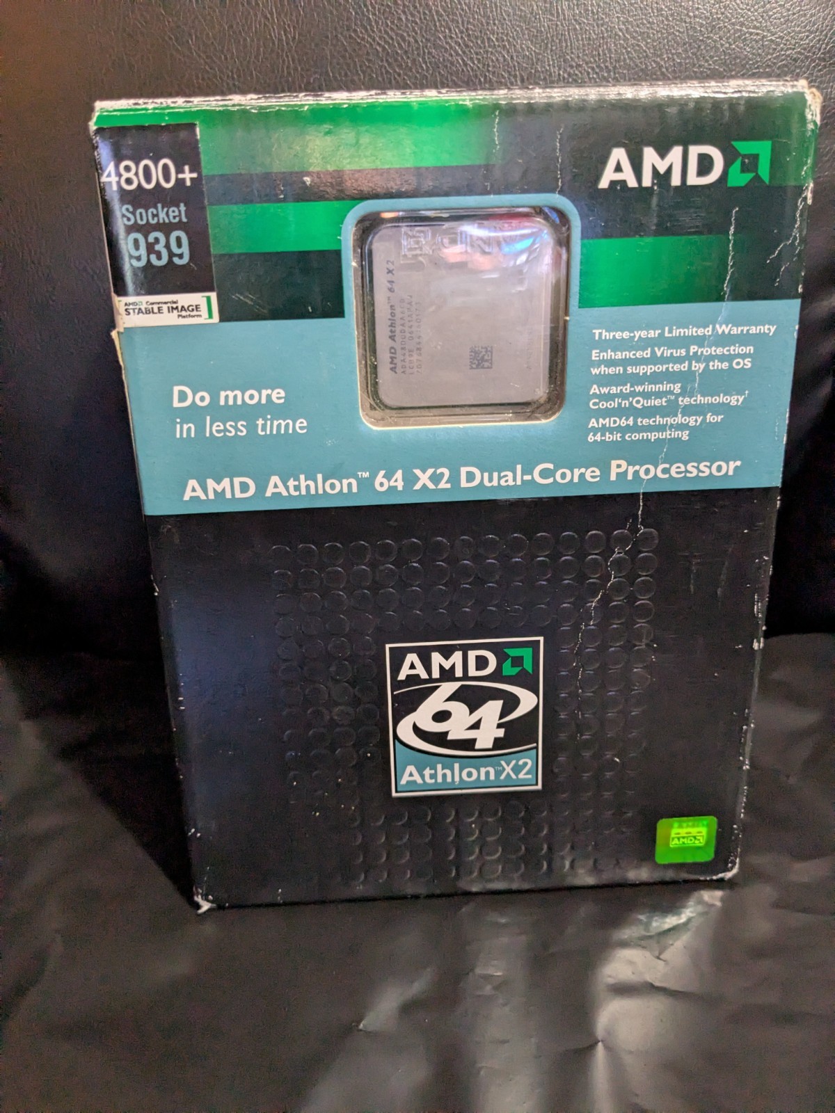 AMD Athlon 64 X2 4800+ Processor @ 2.4 GHz 2MB Cache 2GT/s Socket 939 BOXED 