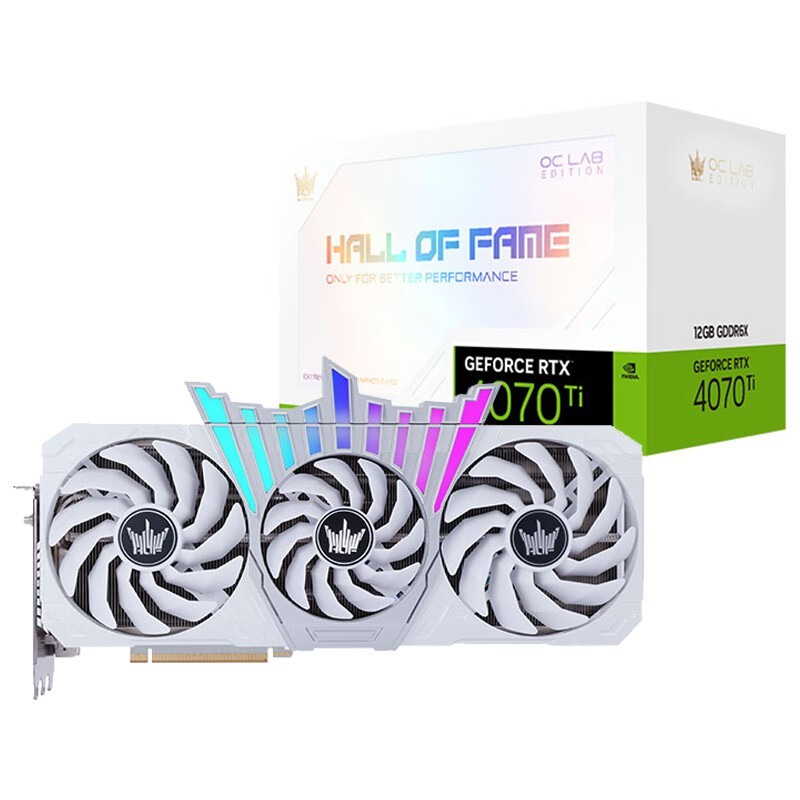 GPU OEM New For GALAXY NVIDIA GeForce RTX 4070Ti HOF OC LAB 12GB Graphics Card