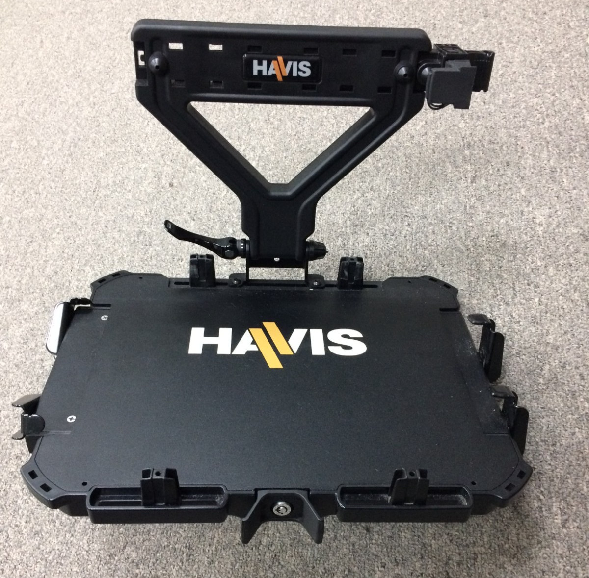 HAVIS Laptop Stand UT-1001 Adjustable Tray w Swivel Tilt and Screen Support
