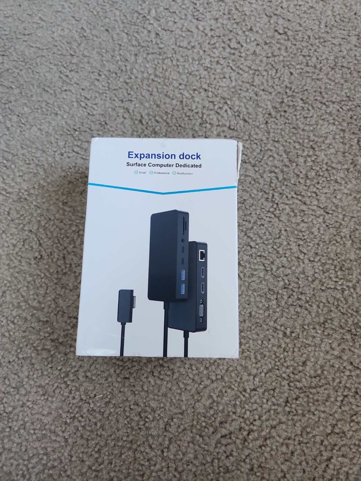Microsoft Surface Expansion Dock Triple Display Dual HDMI+VGA 12 in 1 Docking