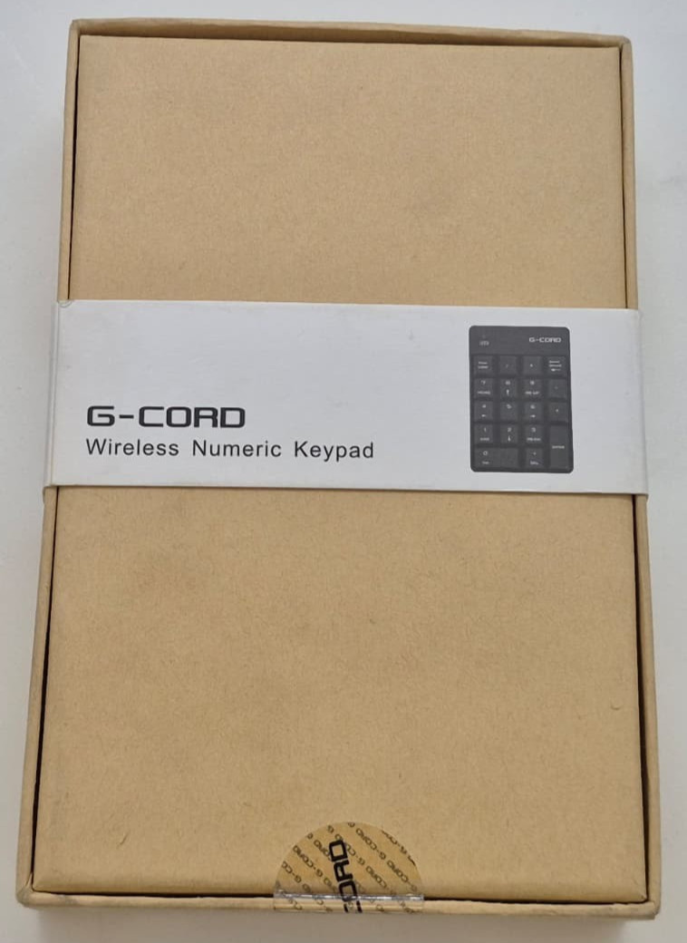 G-Cord 18 Key Wireless Numeric Keypad - NEW