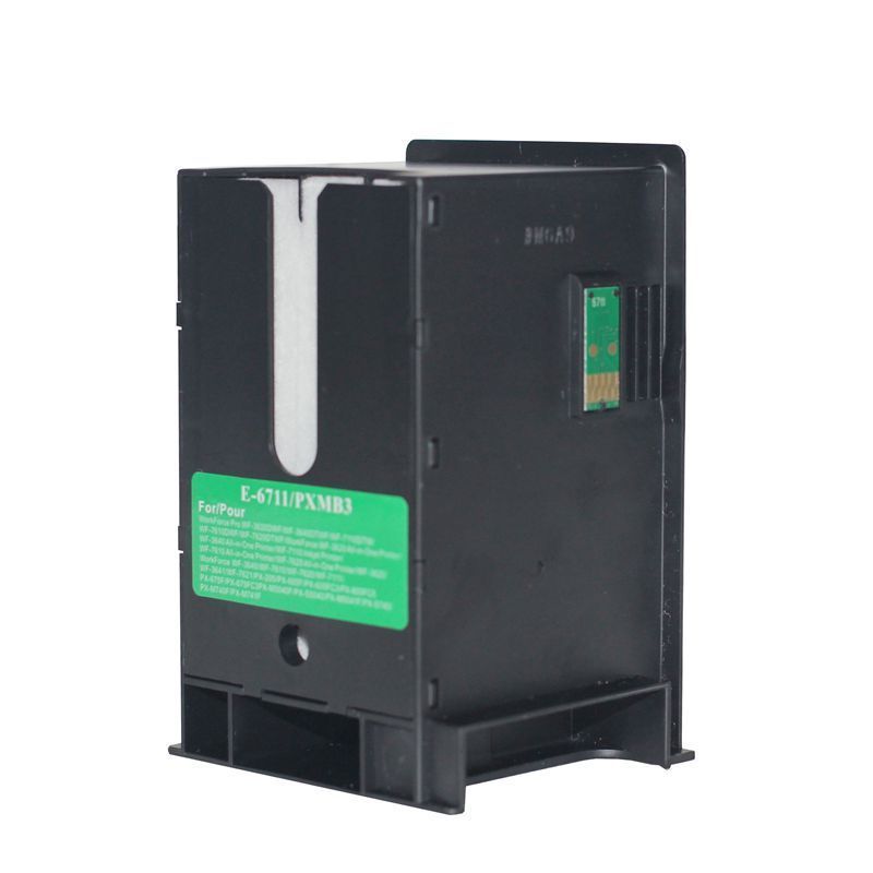 T6711 Maintenance tank Box For WF-3621 3620 3640 7110 7610 7620 3011 Printer