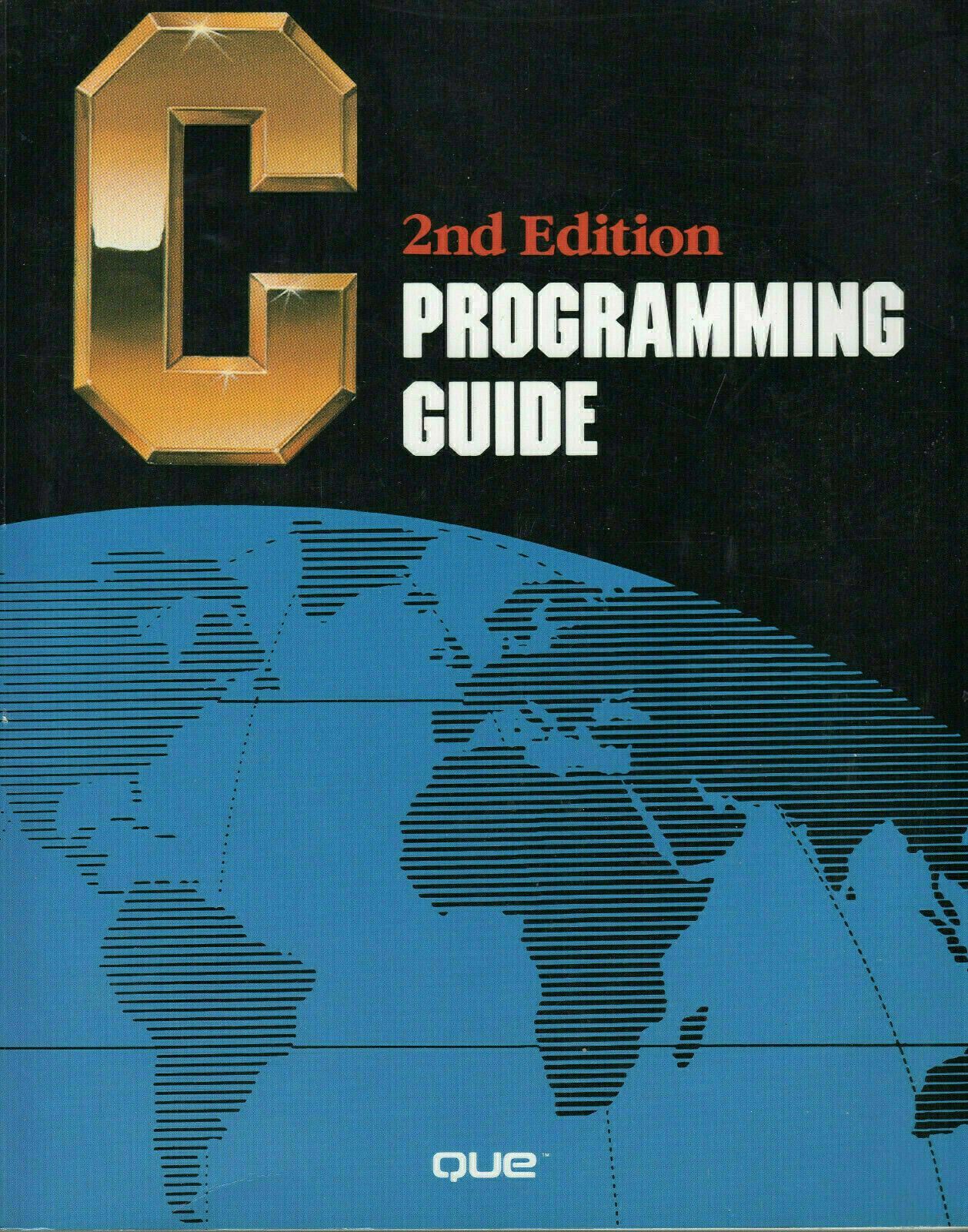 ITHistory BOOK (1985)  "C PROGRAMMING GUIDE" 2nd Ed (Purdum) (Que) Q *