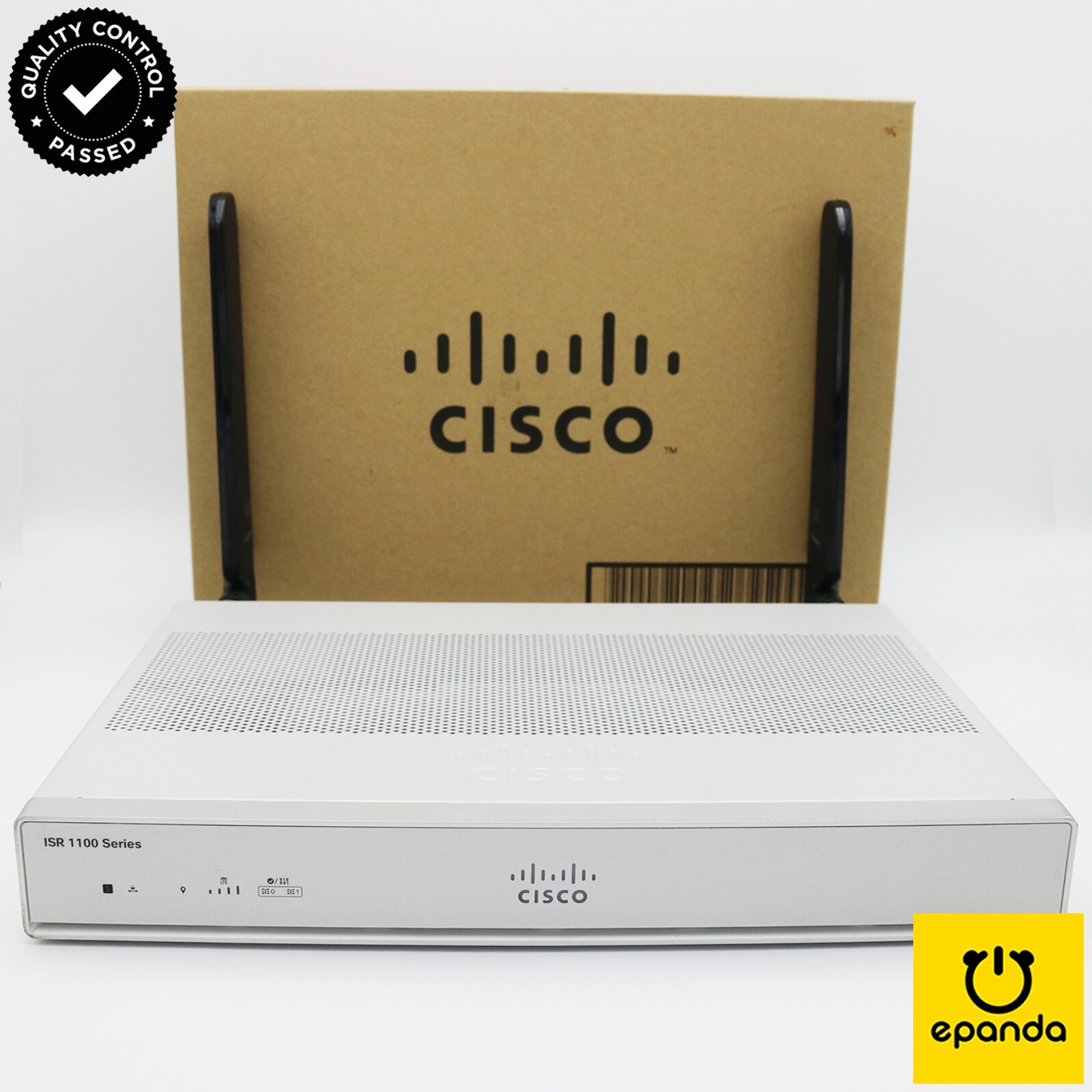 Cisco C1117-4PLTELAWZ WiFi w/ ISR-1100-POE2, 150W-PSU & Security License, 1Y-Wty
