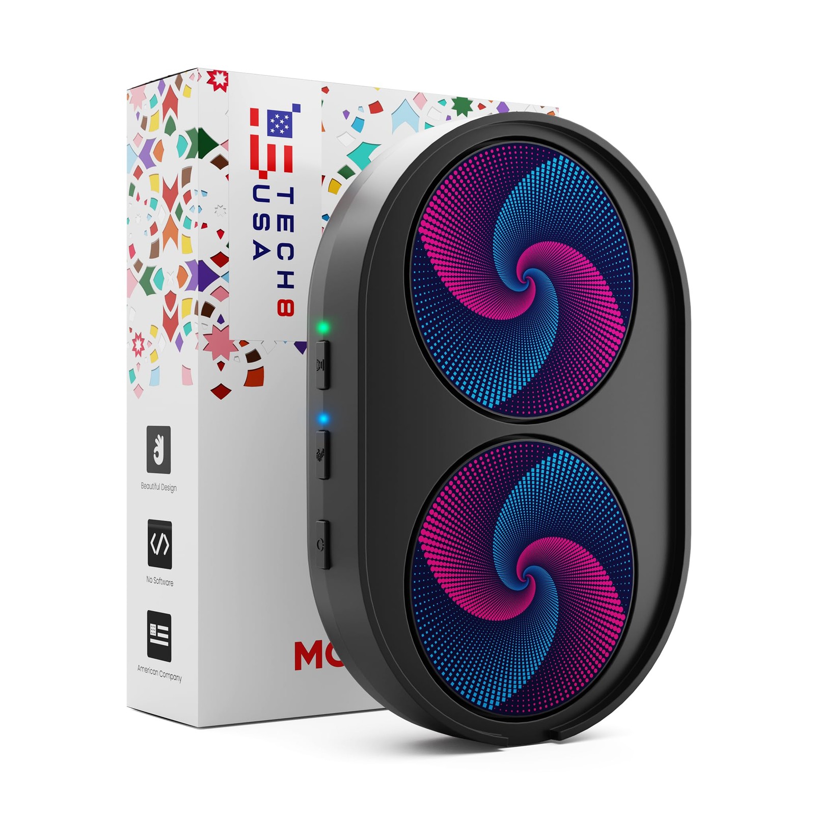 Dual Disc Mouse Mover, Jiggler, AutoOff Timer, Activity Settings, No Software...