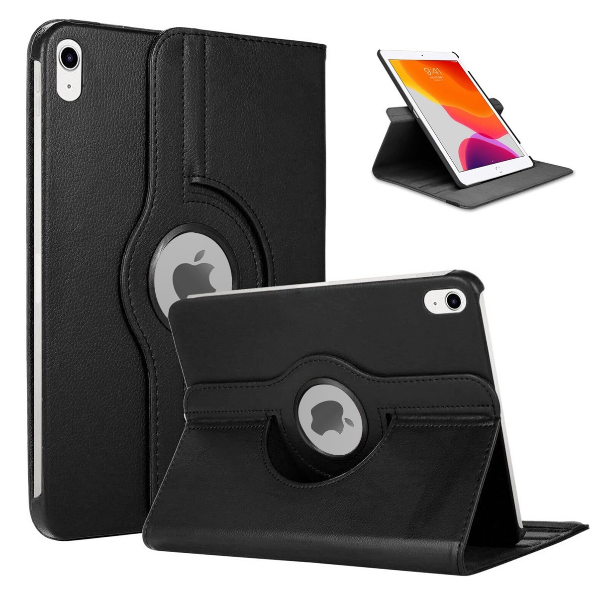For Apple iPad 11th A16 2025 11" Case 360 Degrees Rotating PU Leather Cover