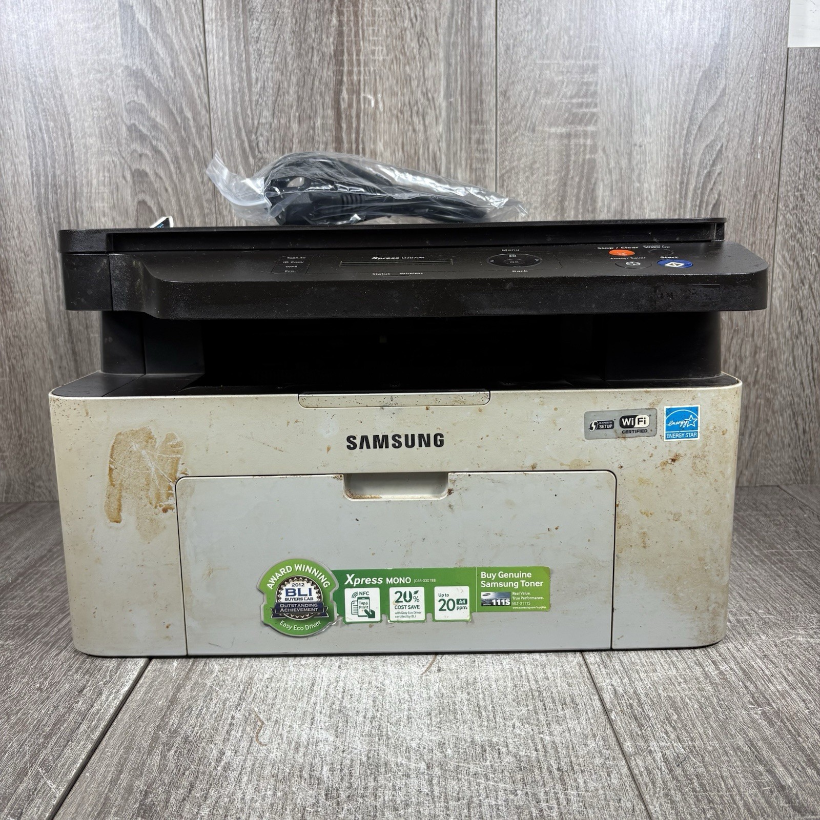 Samsung Xpress M2070W All In One Wireless Laser Jet Printer Moncrome Working