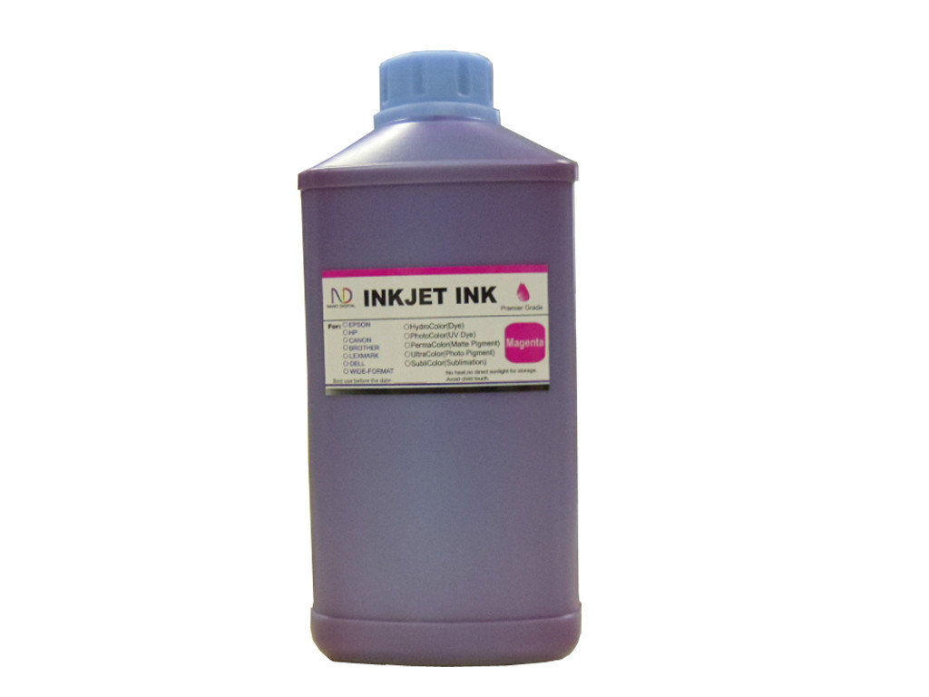 1 Liter ND® Magenta Dye Refill Ink for Refillable ink Cartridge