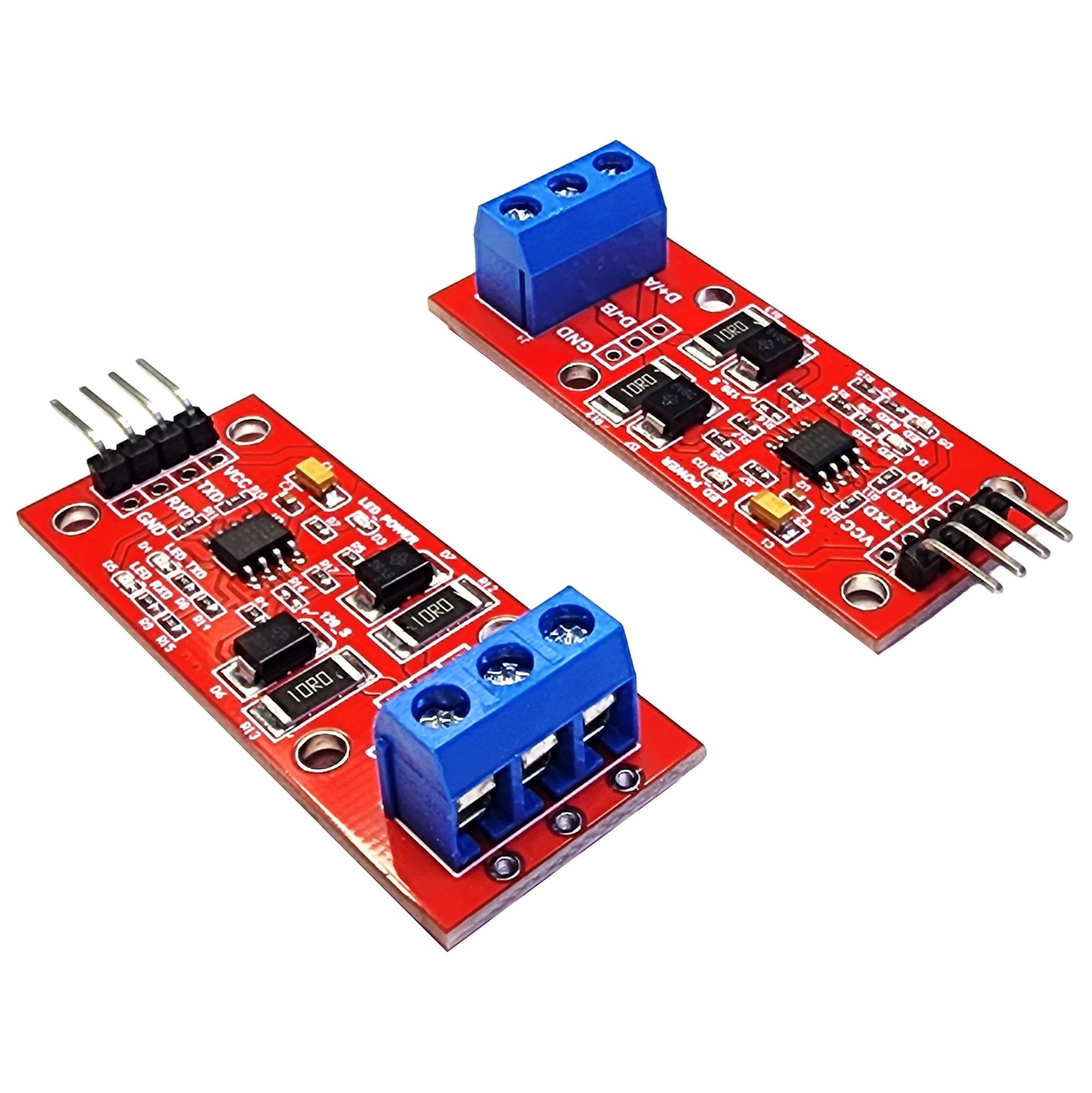 RS485 to TTL Module for Arduino, ESP32, ESP8266, Raspberry Pi, 2 Pieces