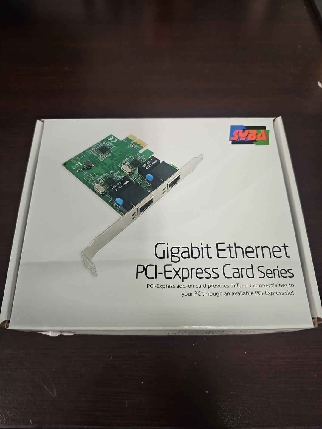 Syba Dual Port Gigabit Ethernet PCI Express 2.1 PCI-E x1 Network Adapter