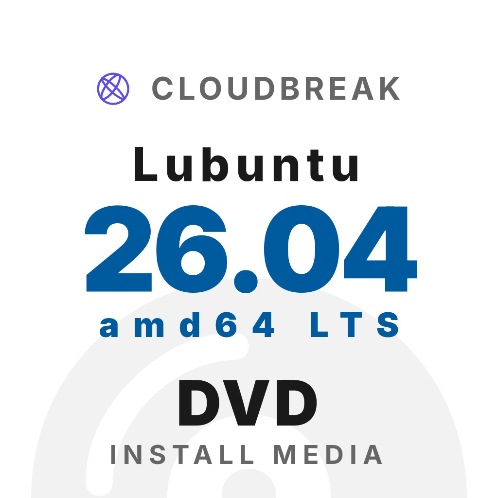 Lubuntu 26.04 amd64 LTS Bootable/Live Install DVD NEW