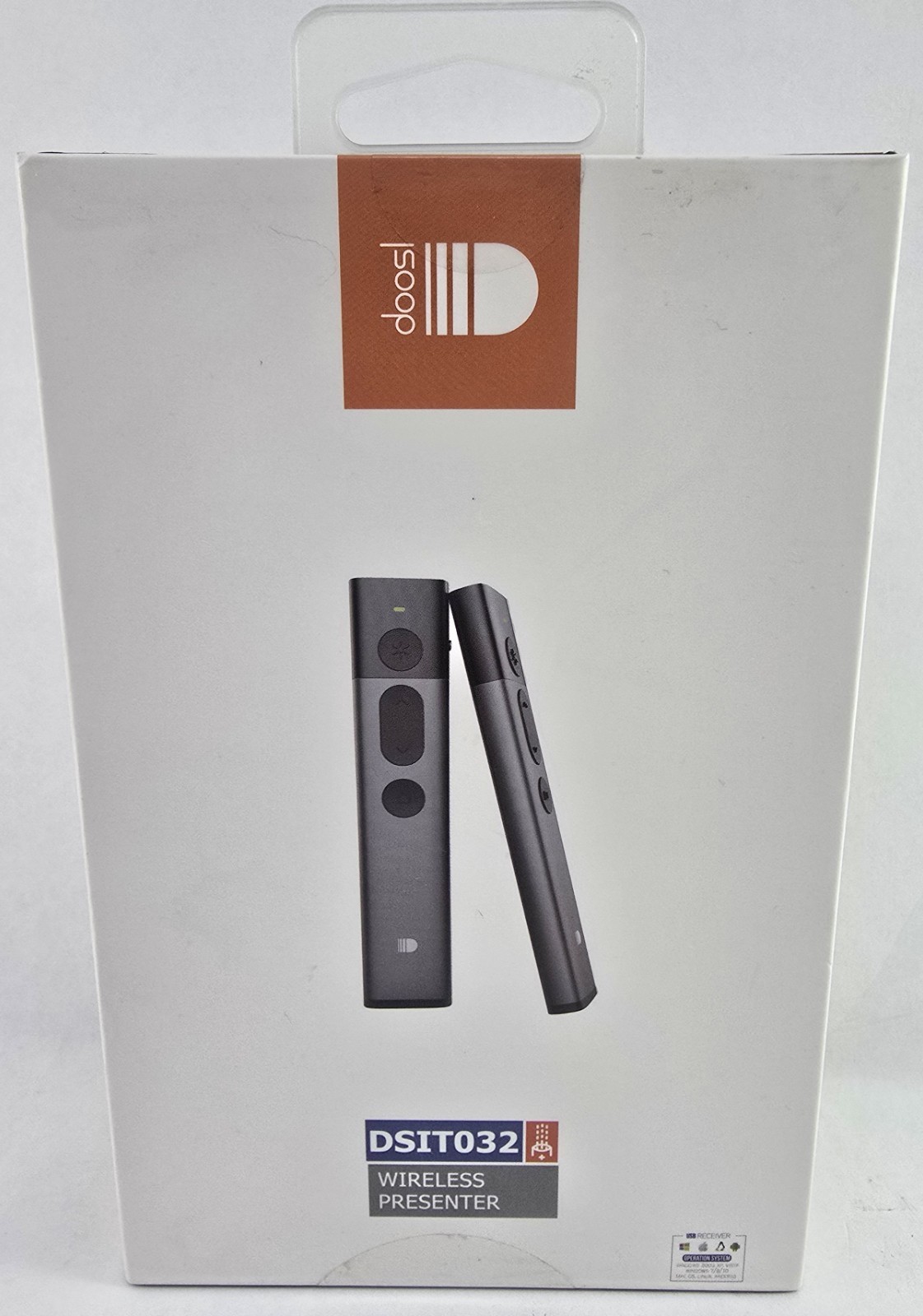 Doosl DSIT036 2.4GHz Wireless Presenter PowerPoint Open Box