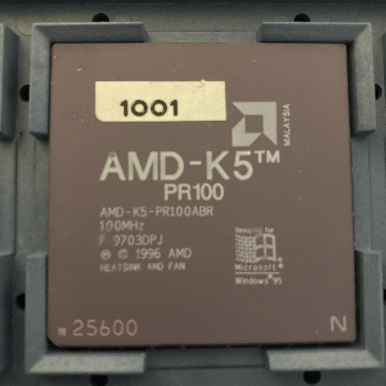 Socket 7 CPU - AMD K5 PR100 - AMD-K5-PR100ABR- 100MHz