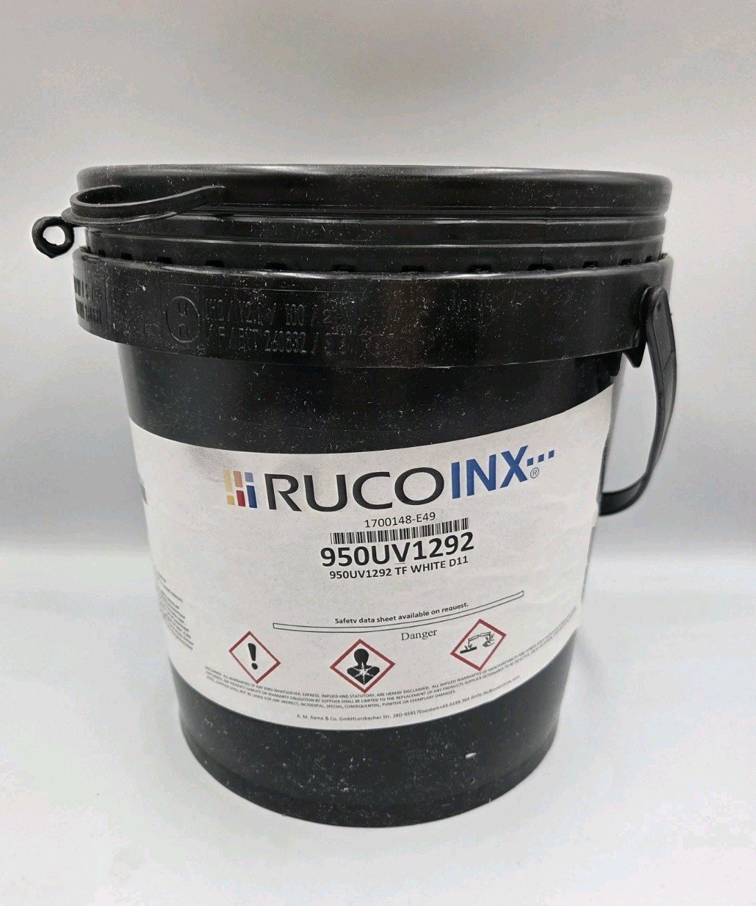 Ruco Inx 950UV1292 White D11 UV Ink