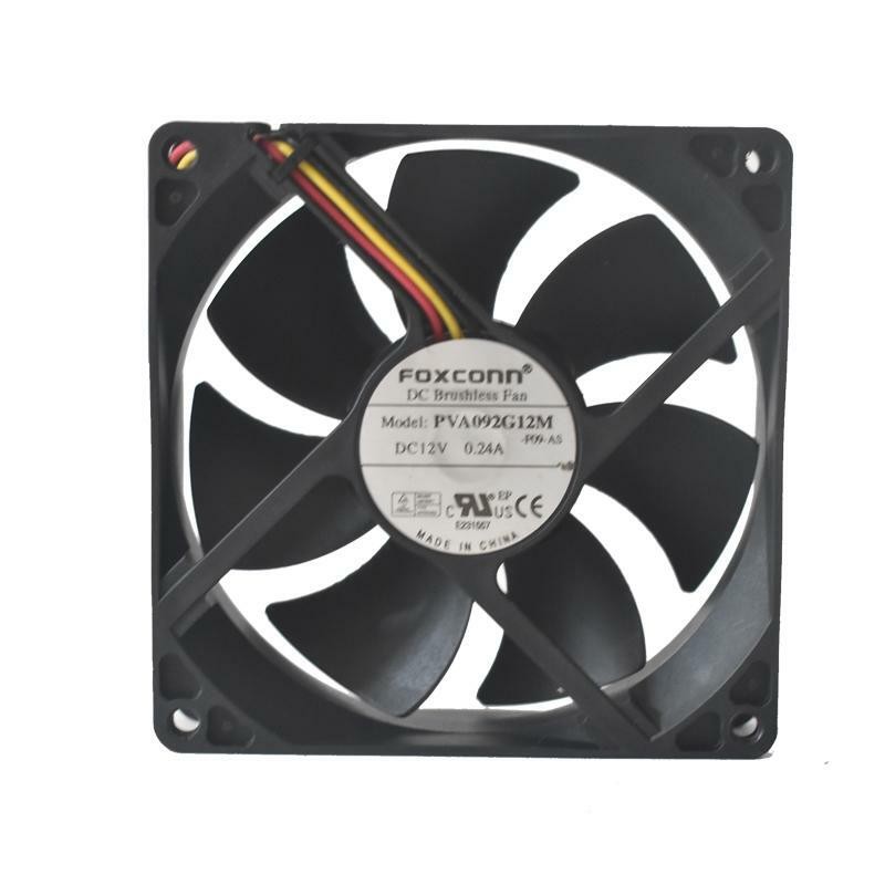 Server Fan For Foxconn PVA092G12M PVA092G12M-F09-AS DC12V 0.24A New