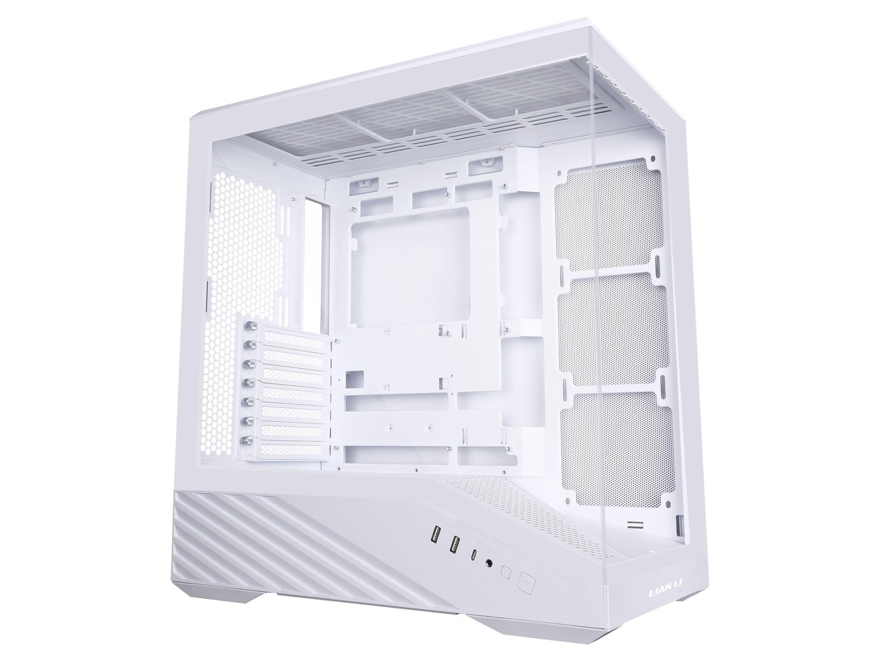 Lian Li V100 ATX Mid-Tower PC Case, LED RGB Strip, Display Platform Design with