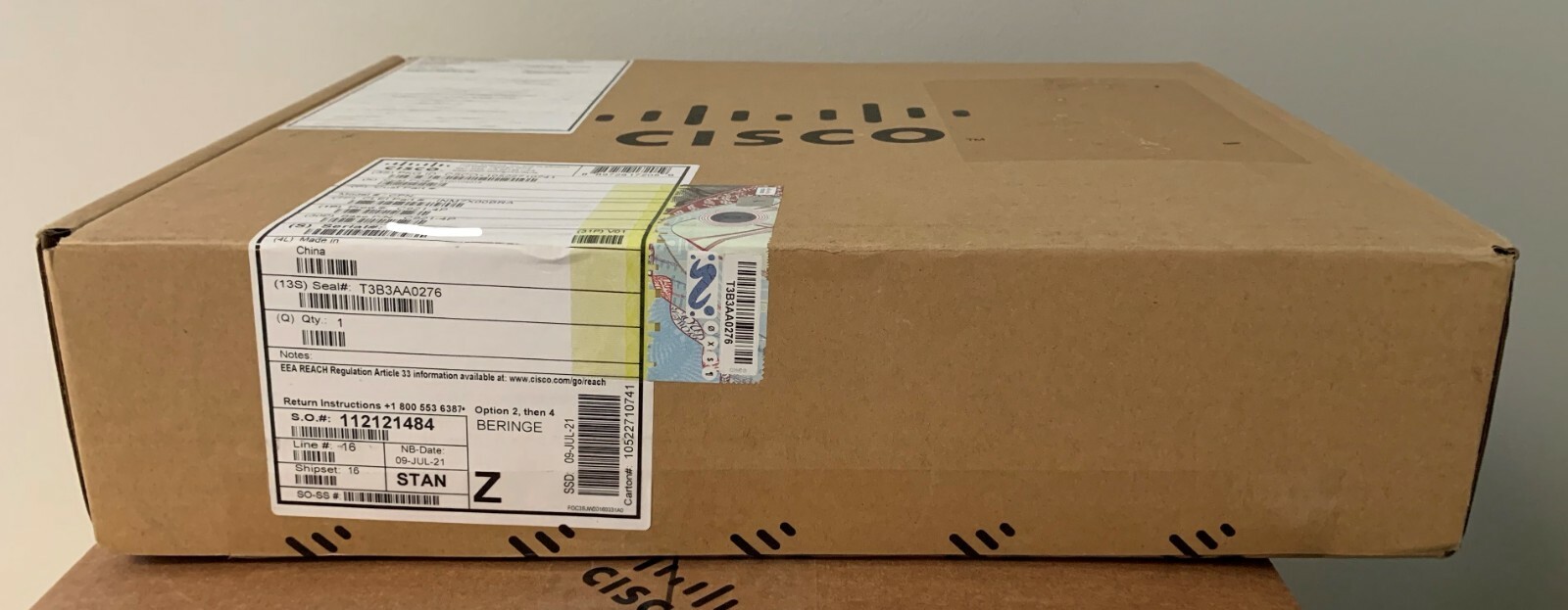 New Sealed Cisco C921-4P Intergrated Services Router 4 Ports