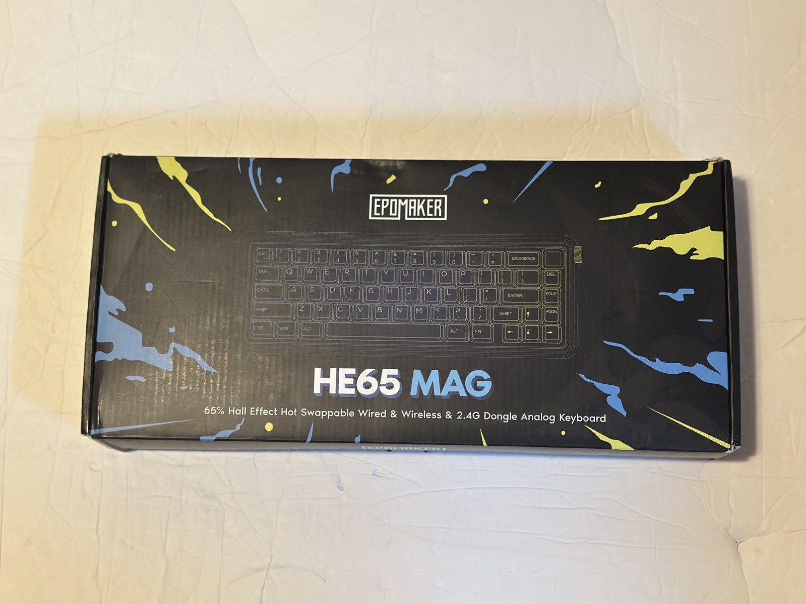 EPOMAKER HE65 MAG 65% Layout Hall Effect Switch Wireless RGB Keyboard Tested