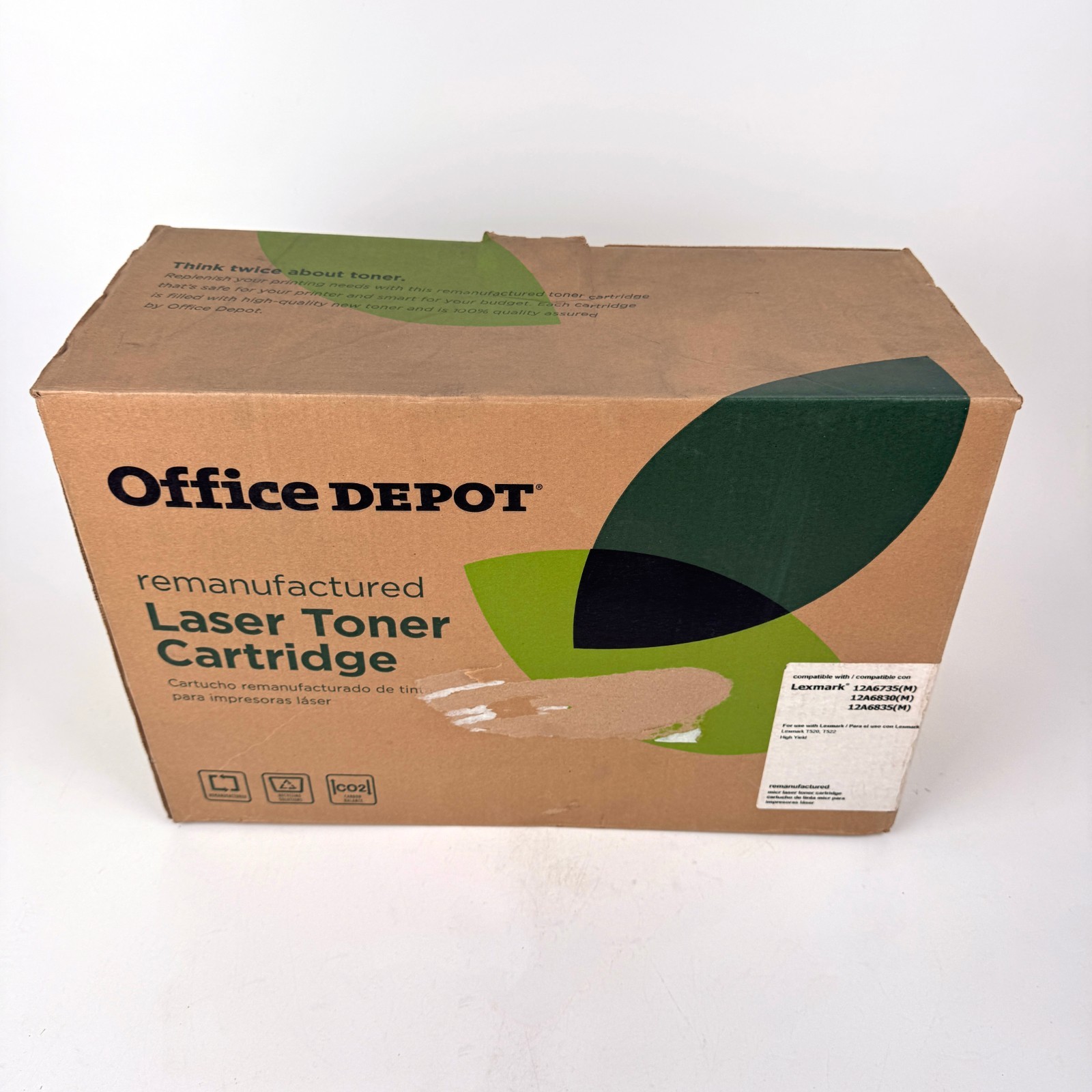 Compatible for Lexmark Toner Cartridge T520 T522 High Yield MICR Open-box