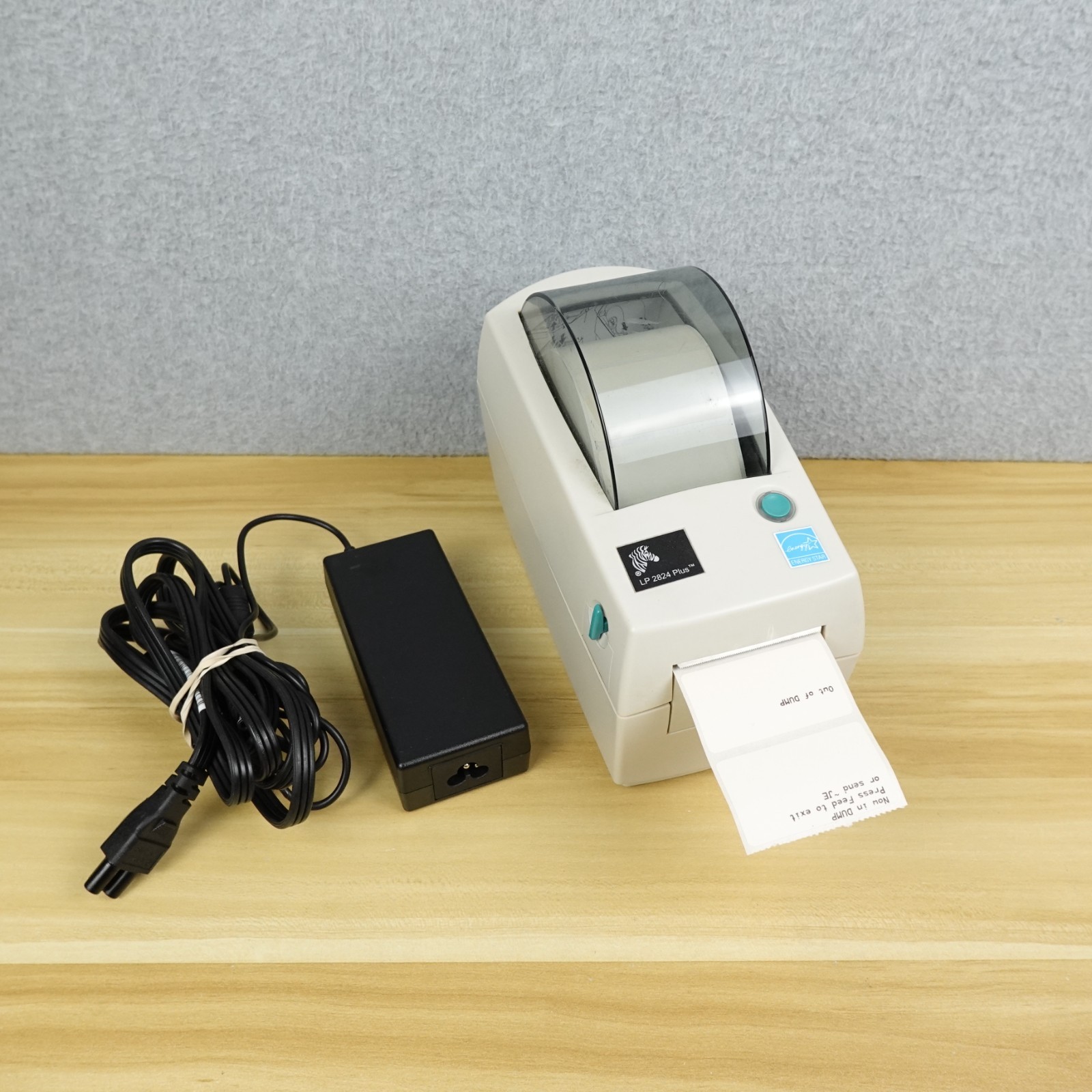 Zebra LP2824 Plus Direct Thermal Barcode Label Printer LAN USB Tested Working