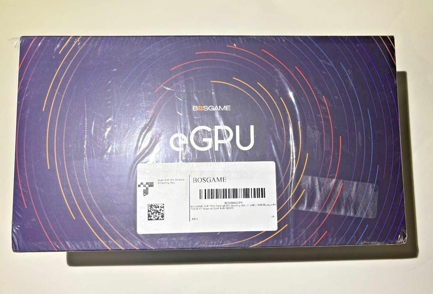 BOSGAME eGPU GVP 7600 RX 7600M XT 8GB Graphic Card Dock Oculink SEALED