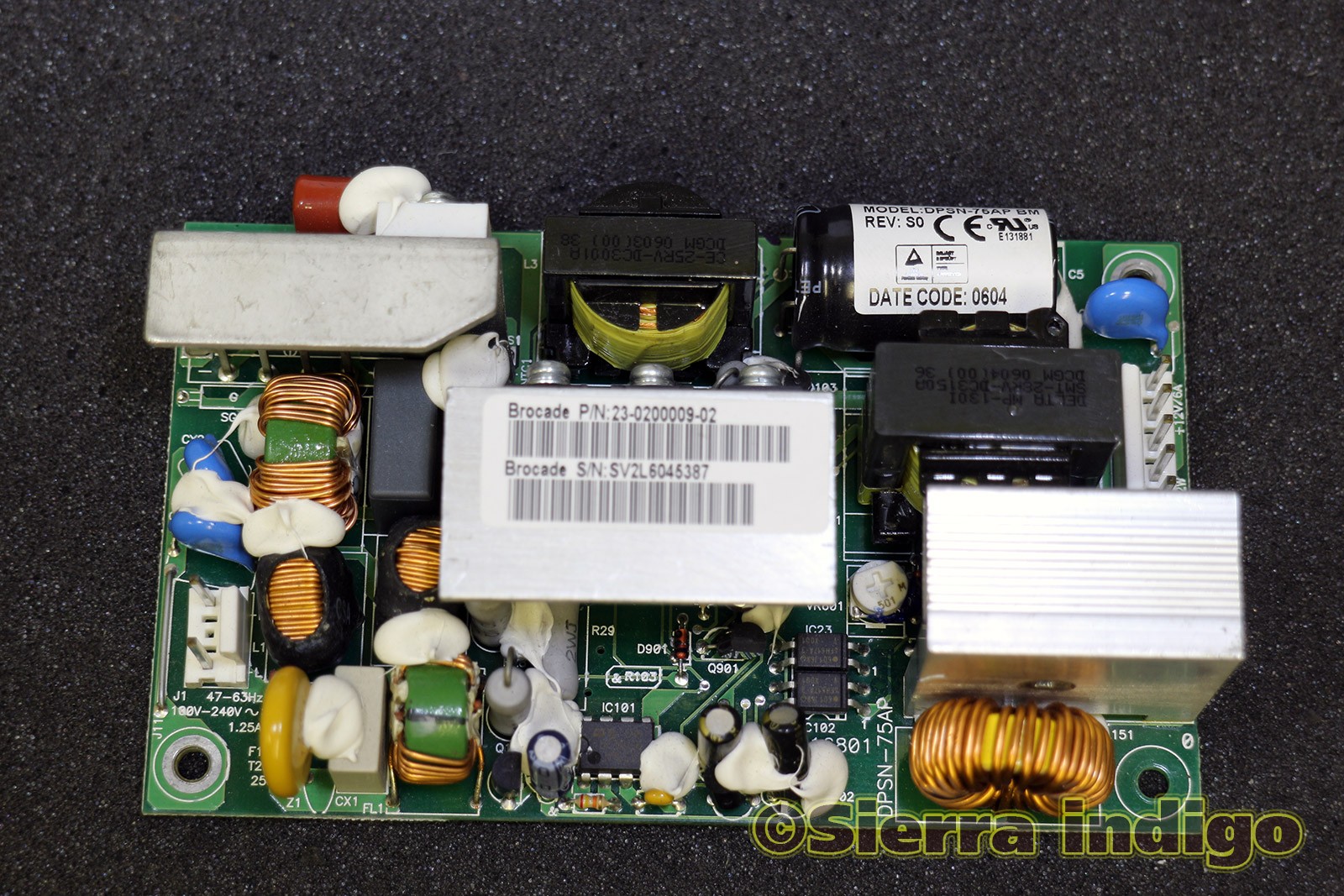 Brocade 23-0200009-02 Delta DPSN-75AP BM Open Frame Power Supply PSU