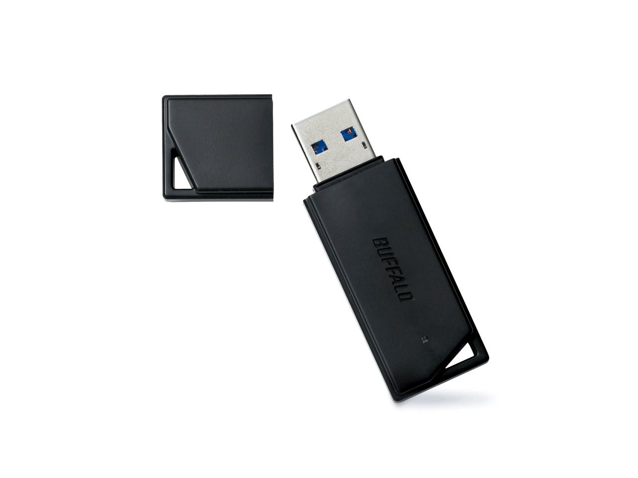 BUFFALO USB 3.2 Gen1 Flash Drive 32GB RUF3-K32GA-BK/N Black Japan Import