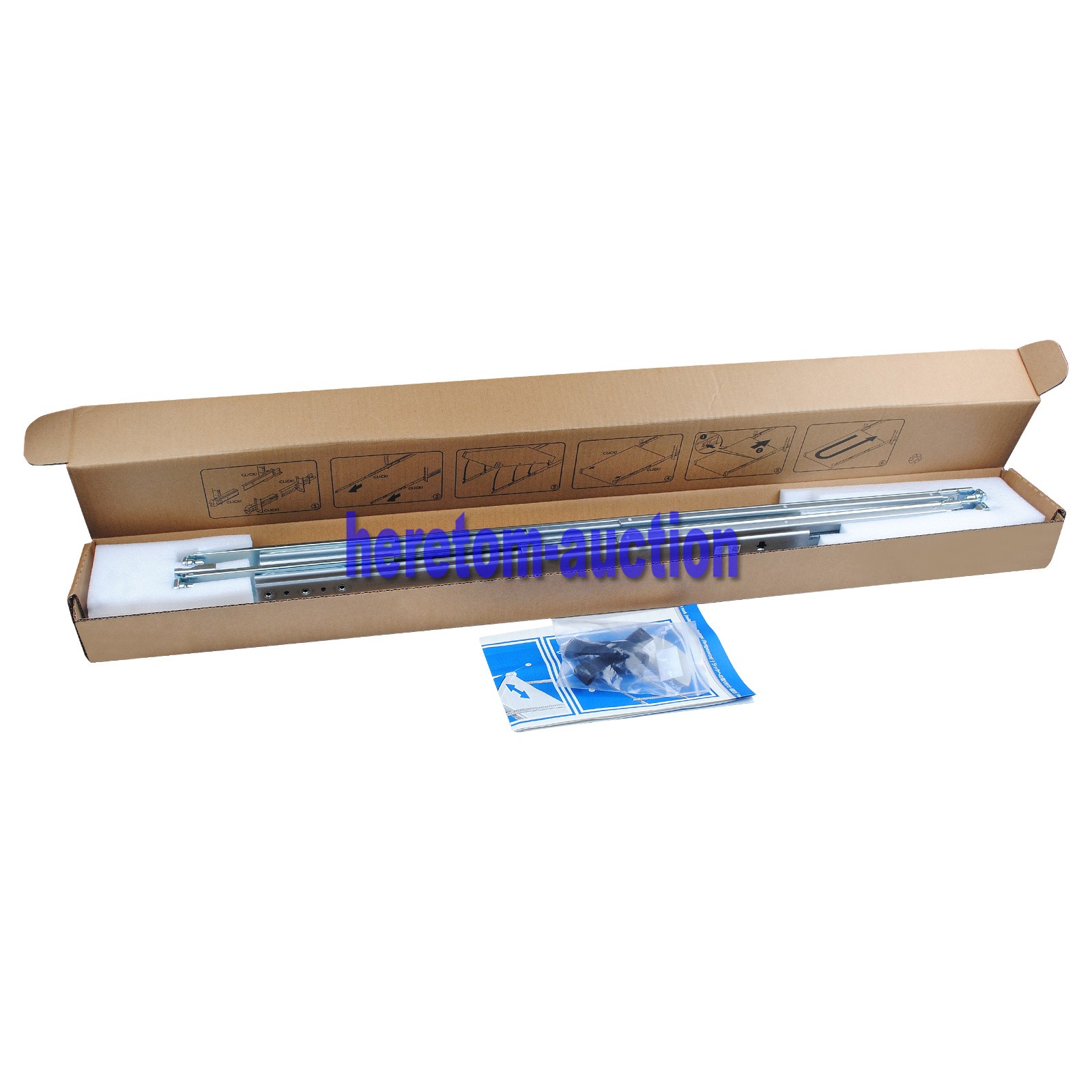 1U Ready Sliding Rack Rail Kit For Dell 0DRR12 R650 R660 R6625 R6515 R670 R470