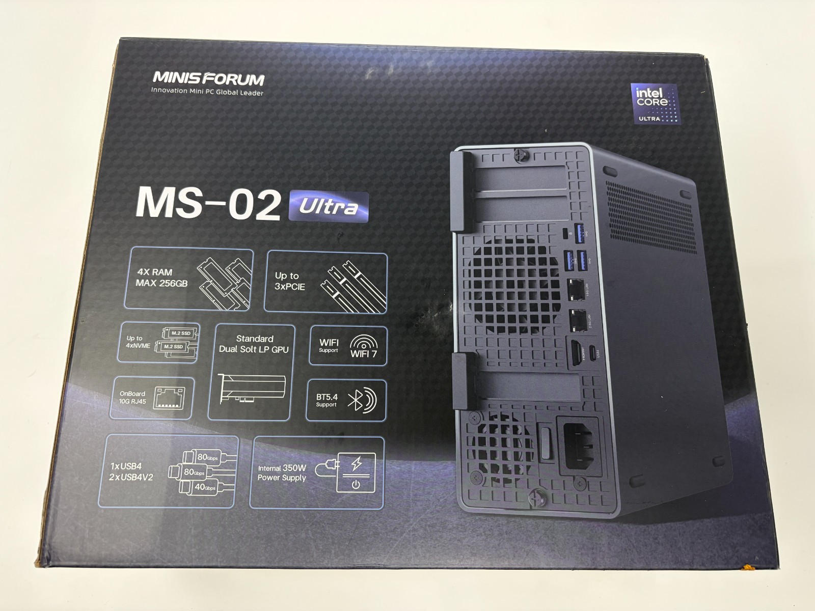 MINISFORUM MS-02 Ultra Workstation Intel Core Ultra 5 235HX Barebone