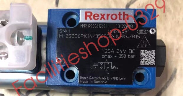 NEW Rexroth R900617634 M-2SED6PK14/350CG24N9K4/B15 Valve DHL/FedEx