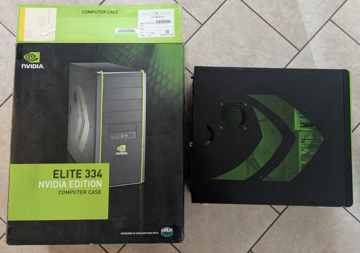 Extremely Rare Cooler Master Elite 334 Nvidia Edition - Only one on eBay