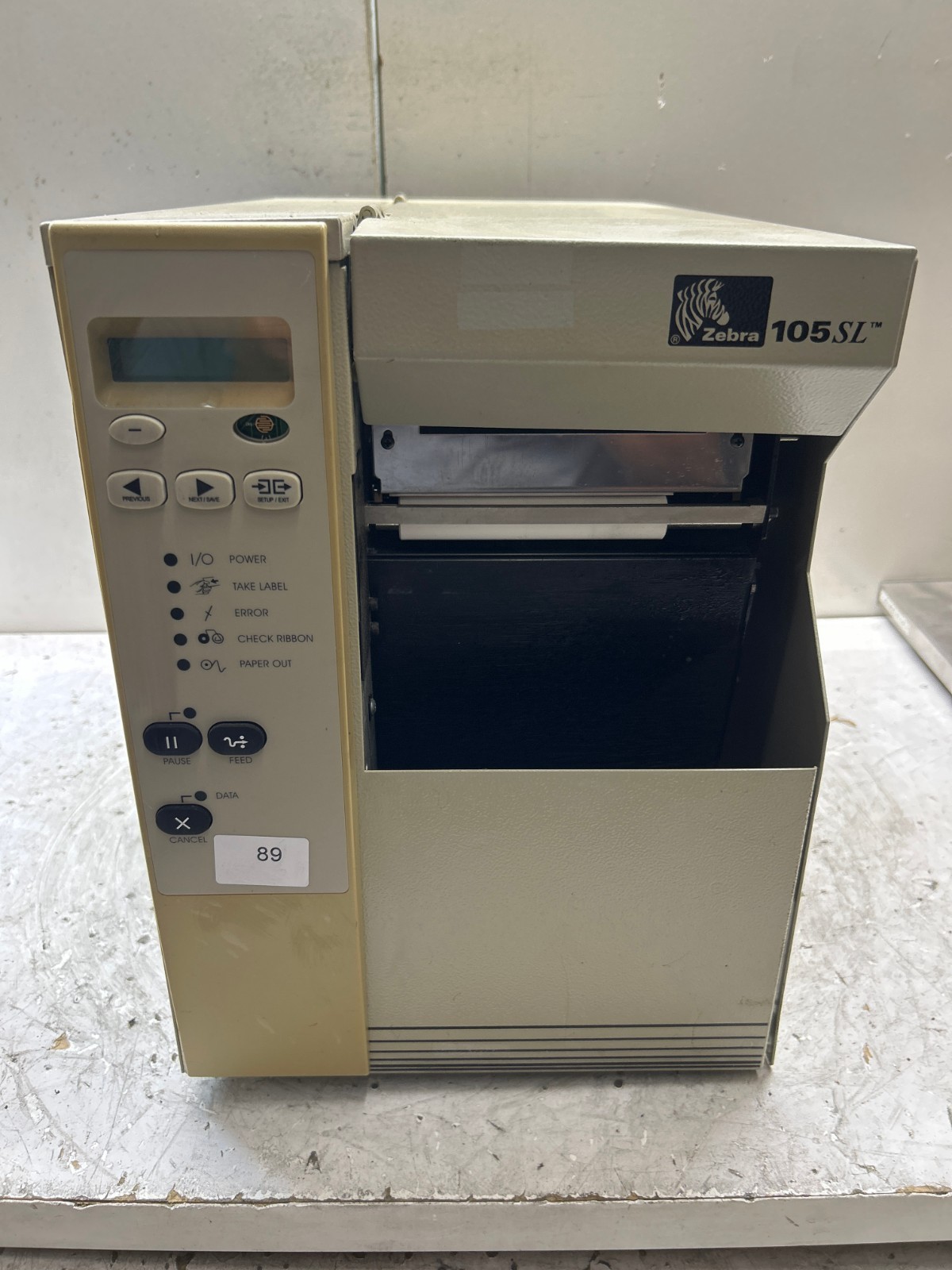 Zebra 105SL Ethernet