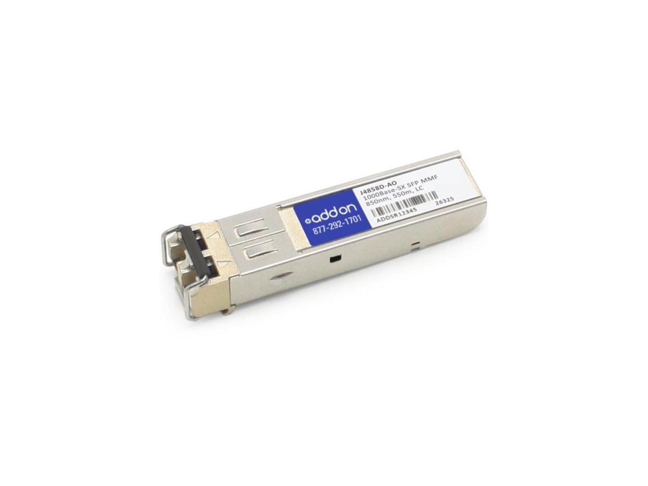 AddOn HP J4858D Compatible TAA Compliant 1000Base-SX SFP Transceiver (MMF, 850nm