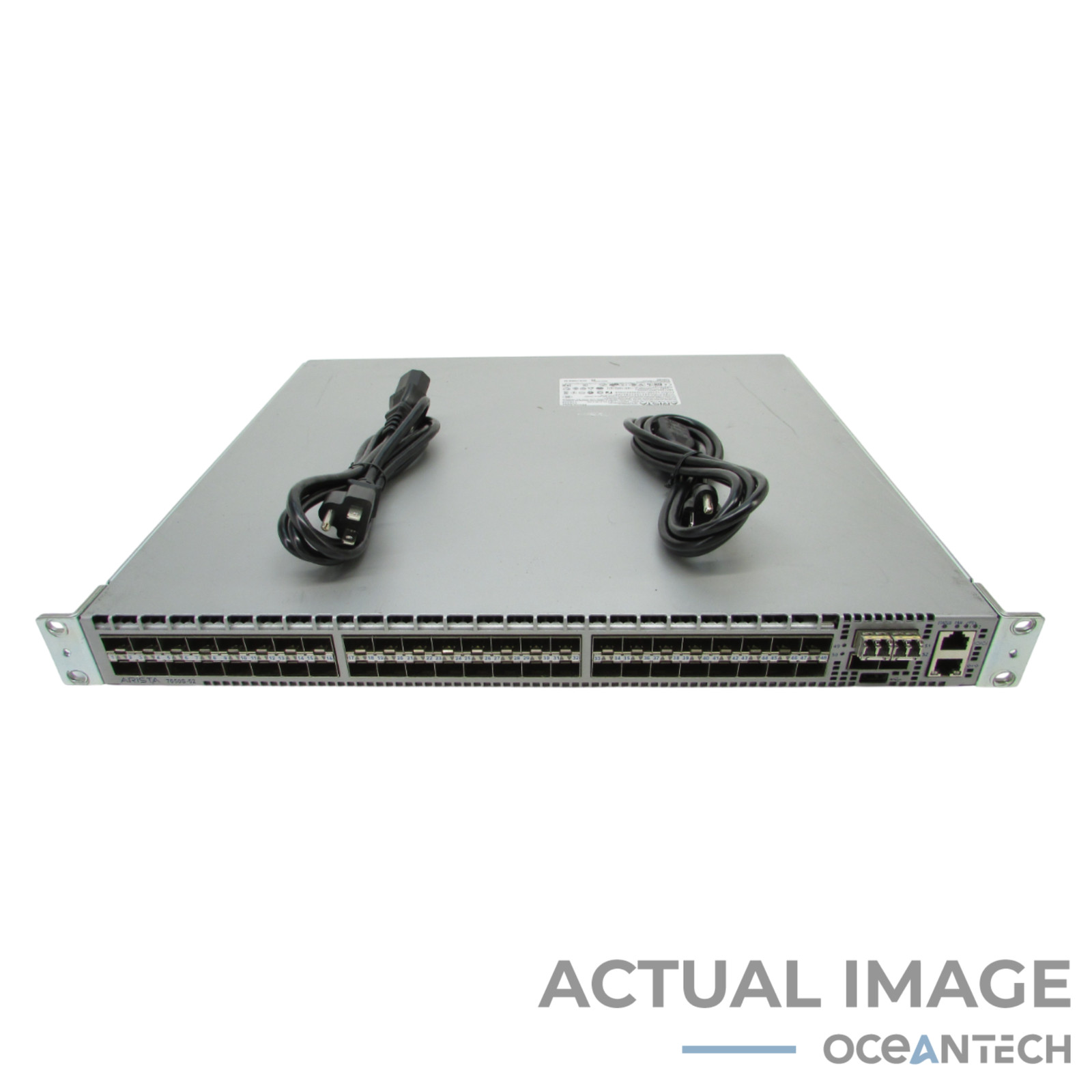 Arista DCS-7050S-52 Front-to-Rear Ethernet Switch W/ 2x PWR-460AC-F