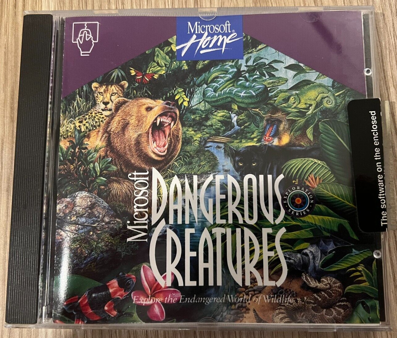 Microsoft Dangerous Creatures - Vintage - PC Game - 1994