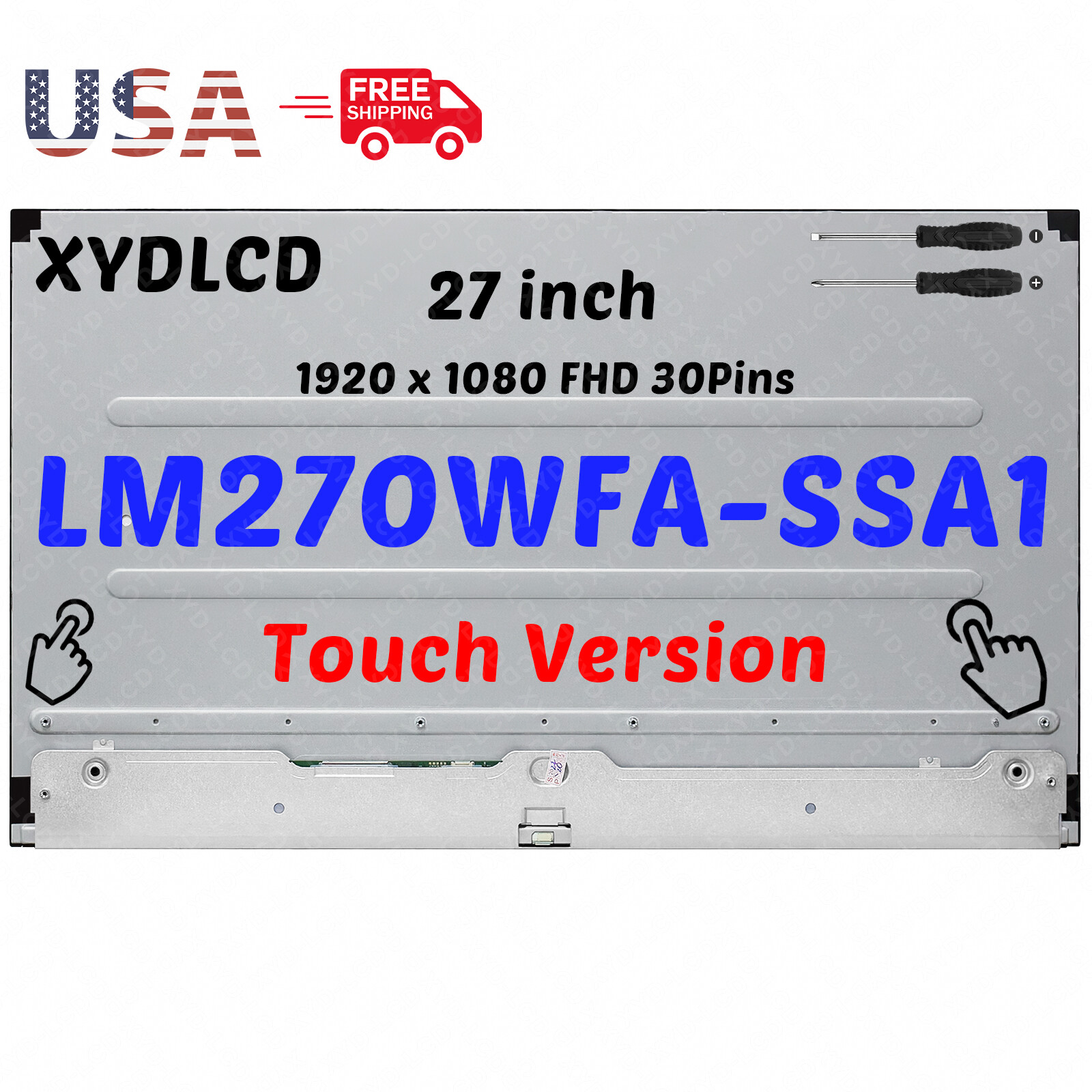 27in LM270WFA-SSA1 LM270WFA (SS)(A1) LCD In-Cell Touch Screen Panel 30Pins IPS