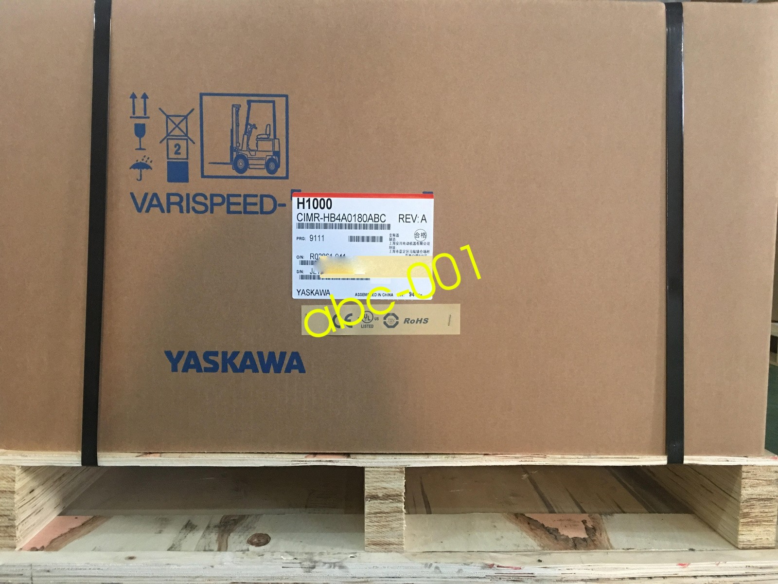 NEW 1PC Yaskawa CIMR-HB4A0180ABC H1000 Frequency converter