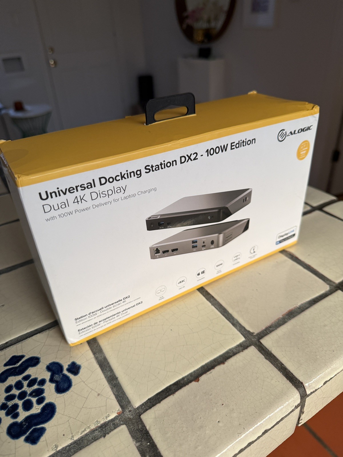 Alogic DX2 Dual 4K Display 100W Power Universal Docking Station - NEW