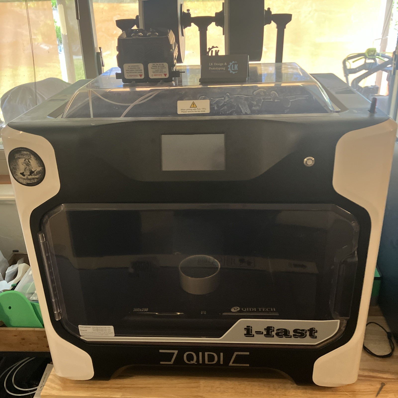 QIDI Tech I-Fast Industrial 3D Printer Normal High-Temperature Dual Extruder
