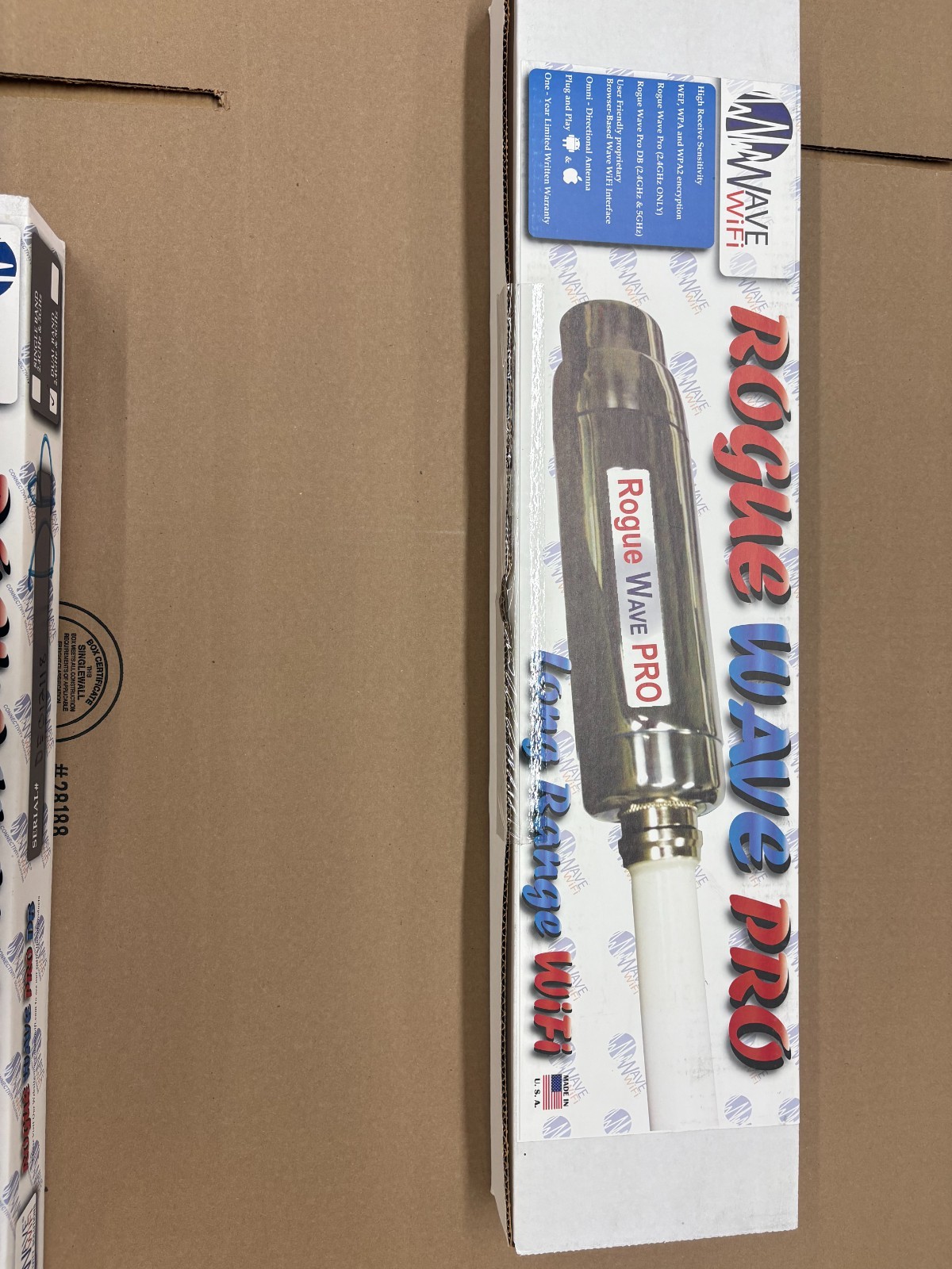 Wave WiFi Rogue Pro Wifi Antenna NEW