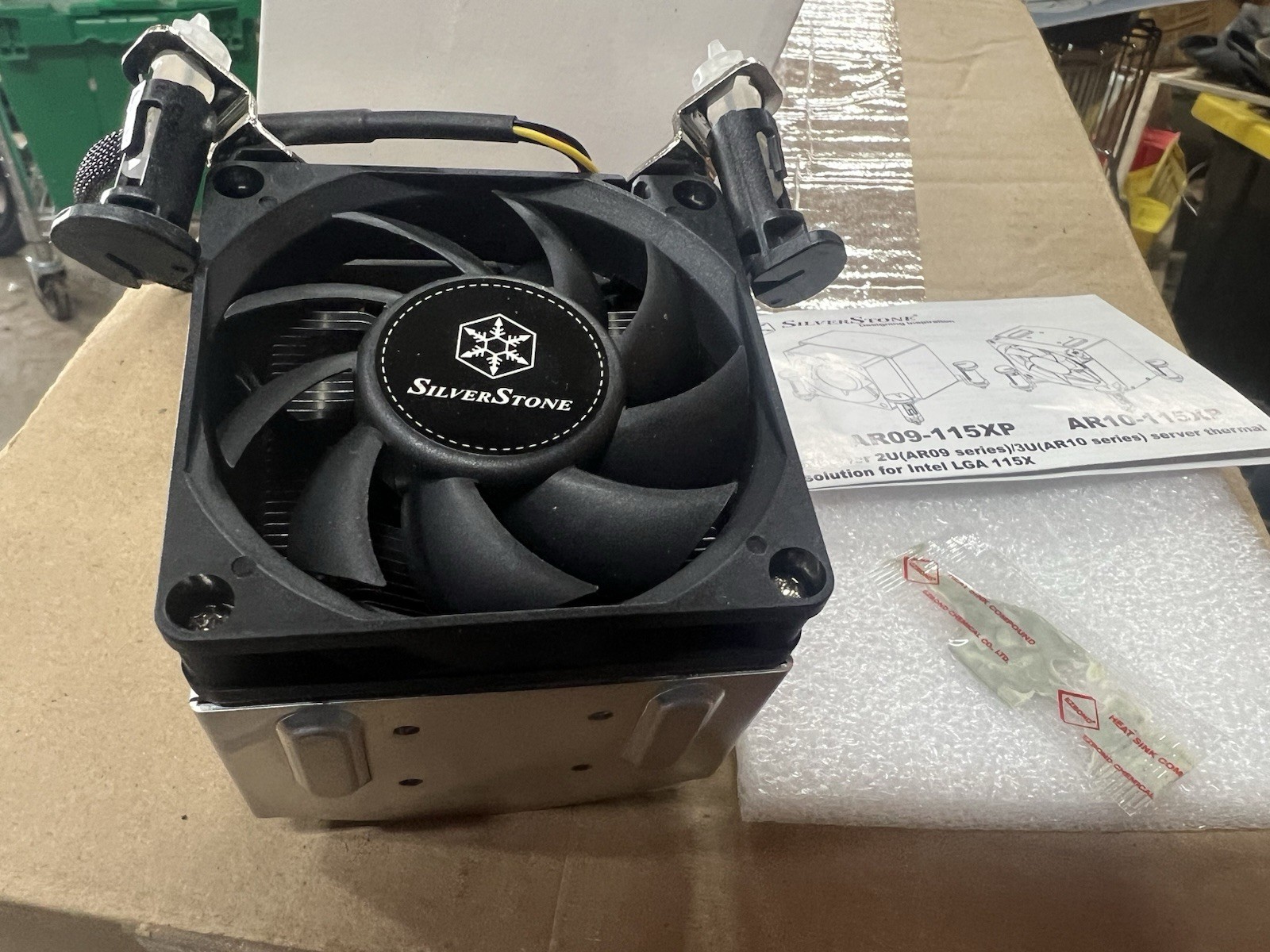 SilverStone AR10-115XP CPU Fan Heatsink for Intel LGA 1150/1151/1155/1156 SST-A…