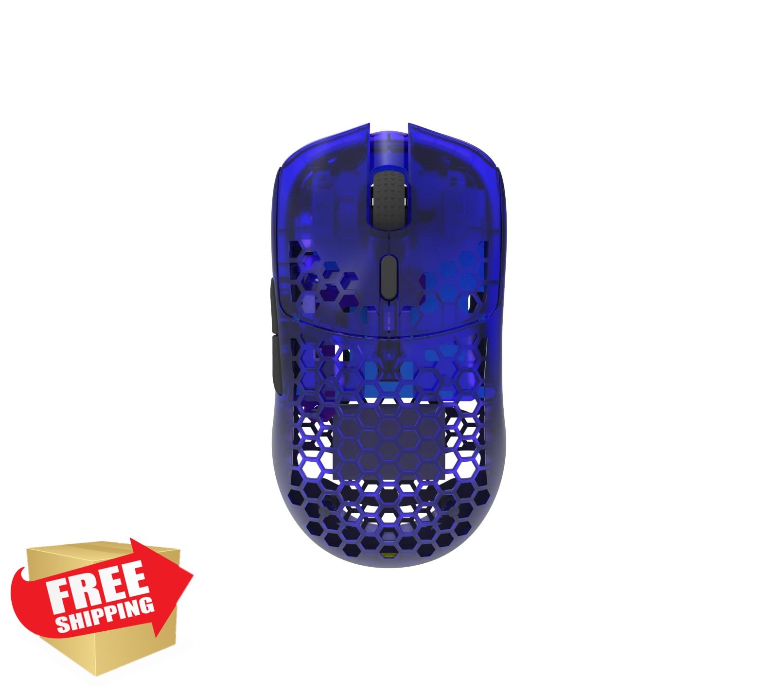 G-Wolves HTX ACE Sapphire Blue Honeycomb Mouse