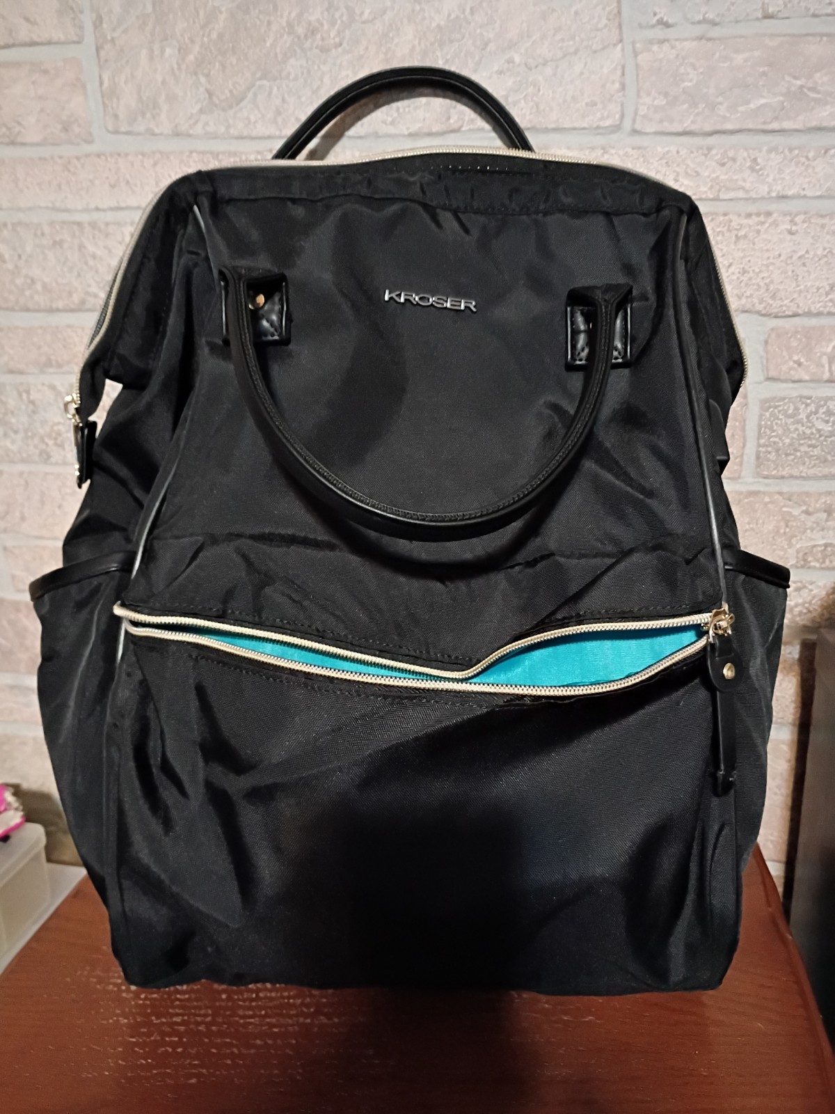 KROSER Laptop Backpack 15.6" Water Repellent,  USB Port. Business, College.