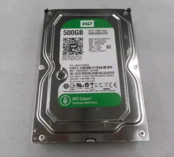 Western Digital WD5000AZRX-00L4HB0 500GB IntelliPower SATA . #Y802