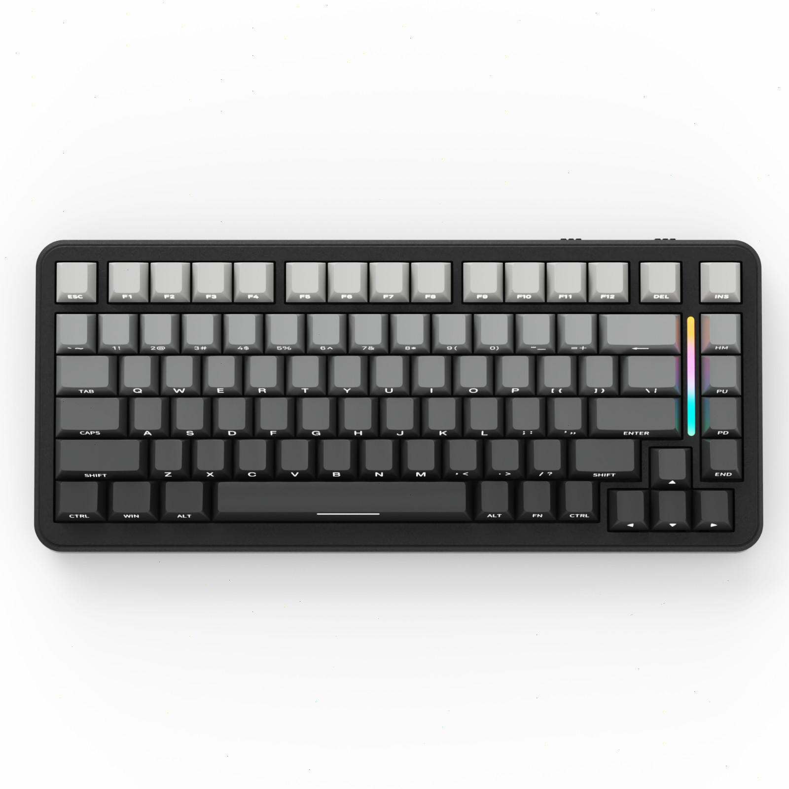 ATTACK SHARK M86 Tri-Mode Keyboard Blueberry Switch RGB Side-Print PBT Keycaps